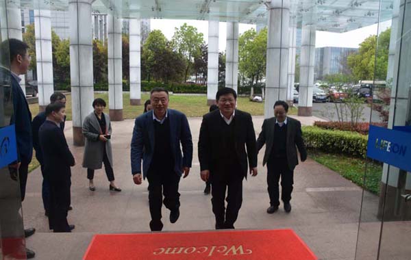 良性互動談合作，互利共贏求發(fā)展——安徽醫(yī)科大學(xué)黨委書記顧家山...